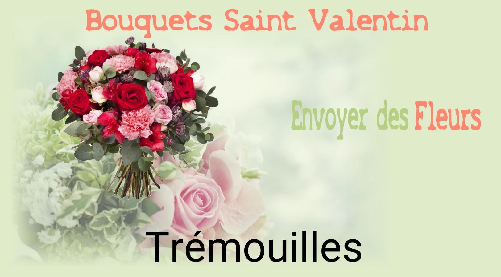 Roses de Saint-Valentin livrées à Trémouilles